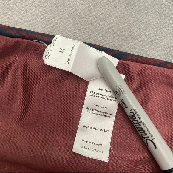 New! Baobab Kiraya reversible zebra bikini bottom 21573 - Picture 5 of 11